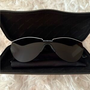 Balenciaga Black Sunglasses